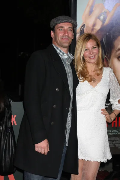 Jon Hamm & Jennifer Westfeldt — Stock Fotó