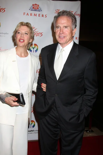 Annette Bening & Warren Beatty — Fotografia de Stock