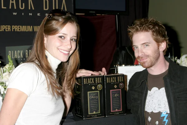 Candace Bailey and Seth Green — Stock Photo, Image