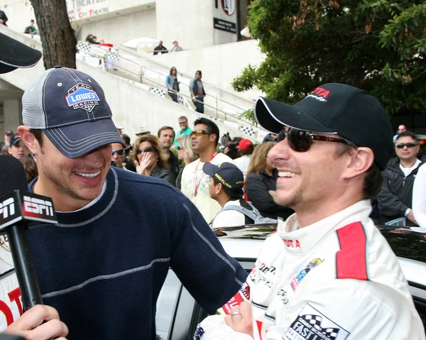 Nick & Drew Lachey — Stock Photo, Image