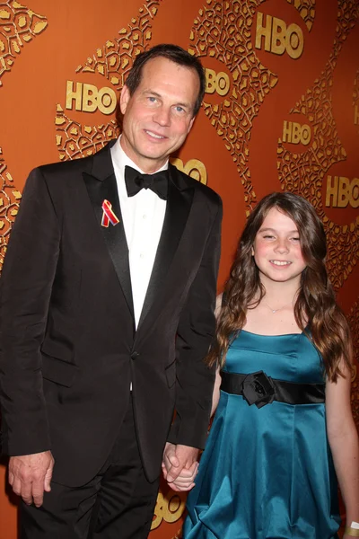 Bill Paxton & daughter — Stock Photo, Image