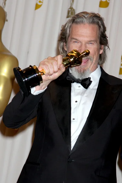 Jeff bridges-winnaar, beste acteur — Stockfoto