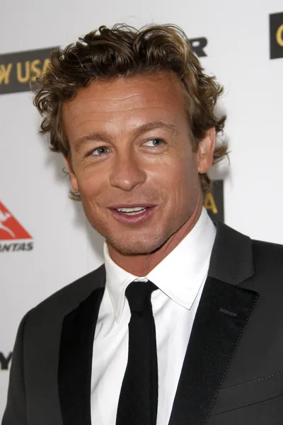 Simon Baker Przewodniczący — Zdjęcie stockowe