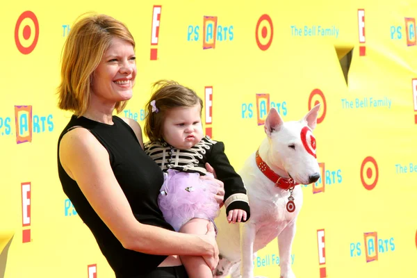 Michelle Stafford, daughter Natalia Stafford — Stock Photo, Image