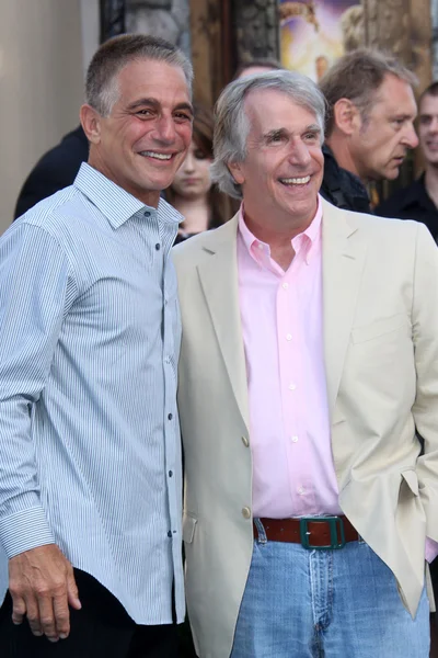 Tony danza, Henrio winkler — Foto de Stock