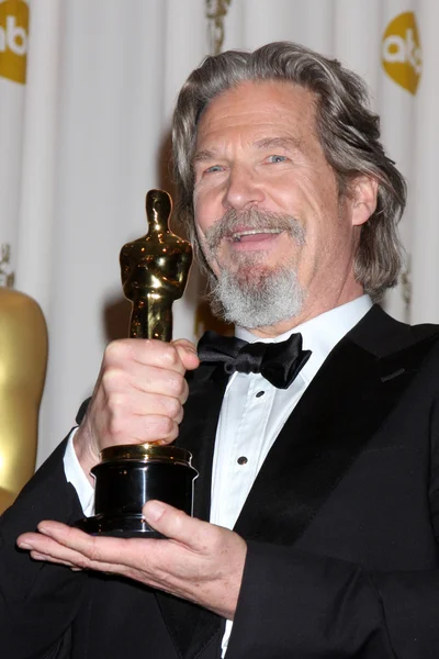 Jeff Bridges, vencedor, melhor ator — Fotografia de Stock