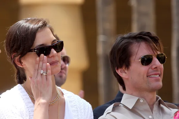 Katie Holmes & Tom Cruise — Stockfoto