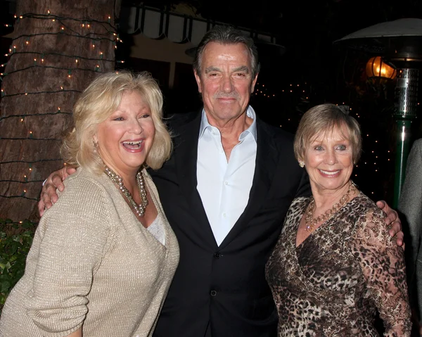 Beth Maitland, Eric Braeden og Marla Adams - Stock-foto