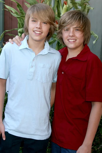Cole y Dylan Sprouse — Foto de Stock
