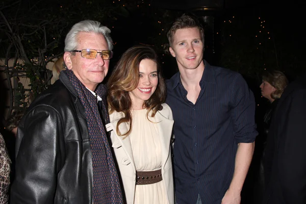 Paul Rauch,Amelia Heinle, and Thad Luckinbill — Stock Photo, Image