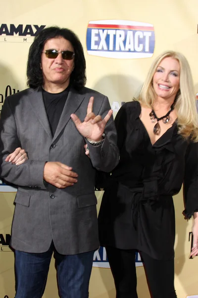 Gene Simmons, Shannon Tweed — Zdjęcie stockowe