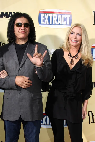 Gene Simmons, Shannon Tweed — Stockfoto