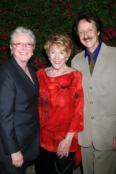 Susan Flannery, Jeanne Cooper e Michael Logan — Foto Stock