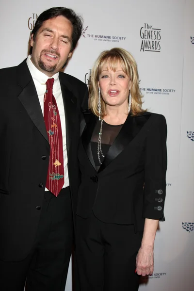 Josh Hancock & Candy Spelling — Stock Photo, Image