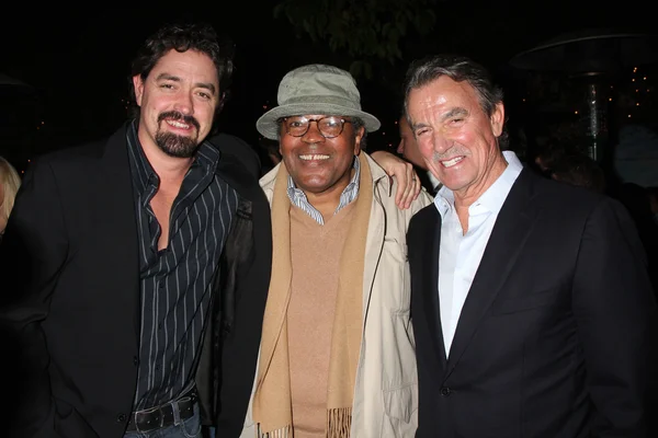 Christian Gudegast, Clarence Williams Iii, Eric Braeden — Foto Stock