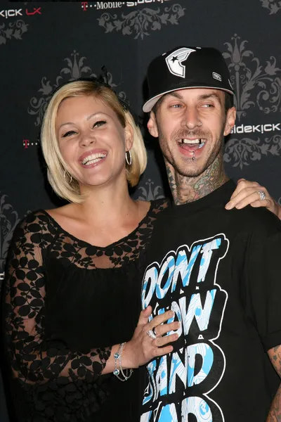 Shauna Moakler, Travis Barker — Stok fotoğraf