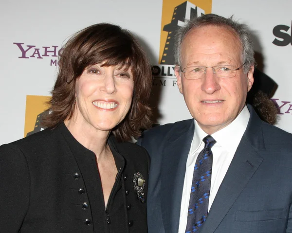 Nora Ephron & Michael Mann — Stock fotografie