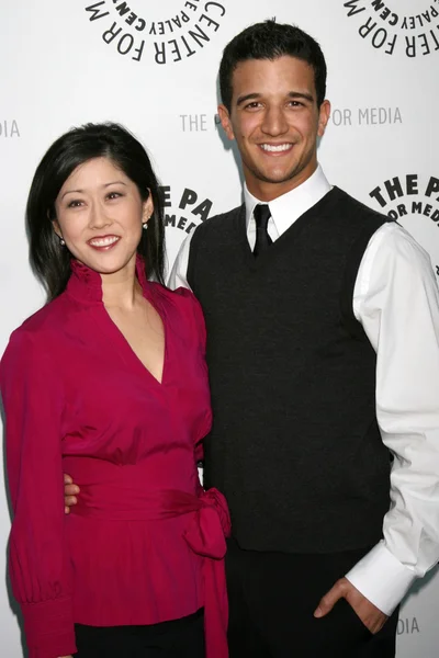 Kristi Yamagucci and Mark Ballas — Stock Photo, Image