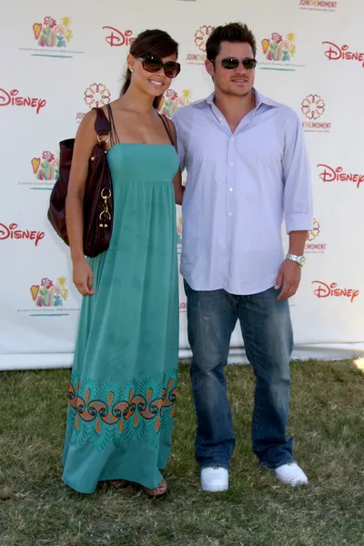 Vanessa Minnillo & Nick Lachey — Stock Photo, Image