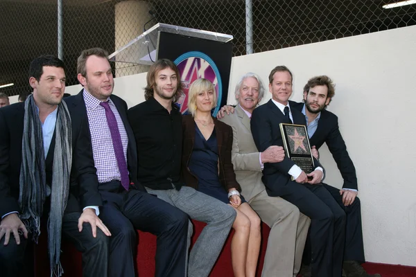 Kiefer Sutherland & Família — Fotografia de Stock