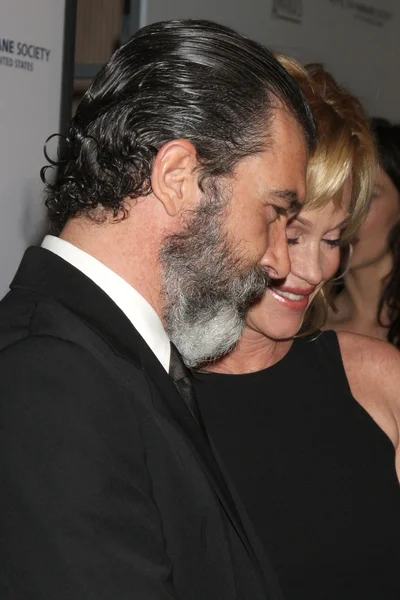 Antonio Banderas & Melanie Griffith — Stock Photo, Image