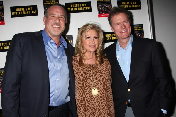 Howard bragman, rick e kathy hilton — Fotografia de Stock