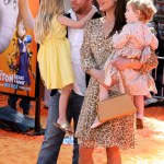 Brooke Shields, Chris Henchy y su familia — Foto editorial de stock