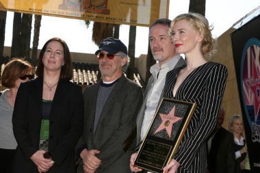 Kathleen kennedy, steven speilberg, david fincher ve cate blanchett