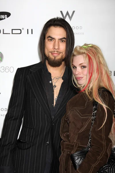 Dave Navarro, Jamie Langford — Zdjęcie stockowe