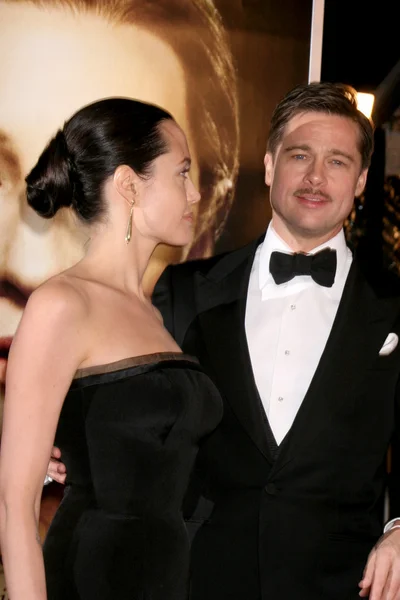 Angelina Jolie idealna Brad Pitt — Zdjęcie stockowe