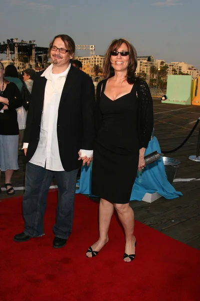 Kurt Sutter & Katey Sagal — Stockfoto