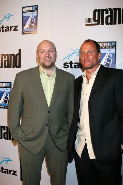 Zak Penn, Woody Harrelson — Stock Photo, Image