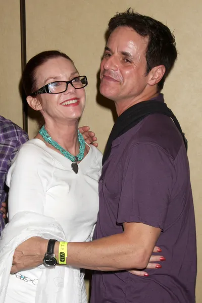 Judith Chapman, & Christian LeBlanc — Stock Photo, Image