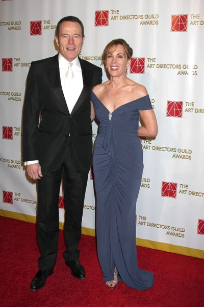 Bryan Cranston idealna żoną Robin Dearden — Zdjęcie stockowe