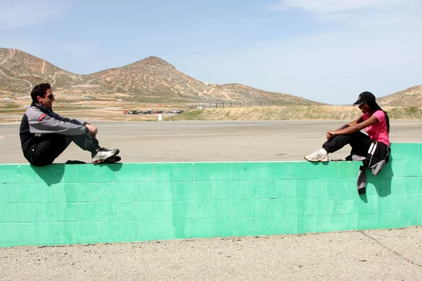 Adrien Brody și Tika Sumpter — Fotografie, imagine de stoc