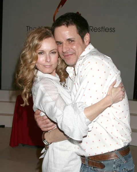 Tracey Bregman & Christian Leblanc — Stockfoto