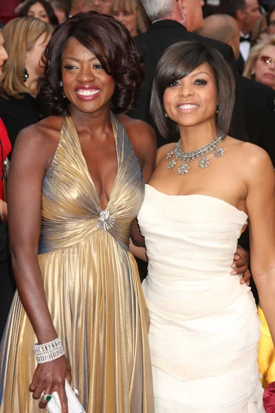 Viola Davis idealna Taraji P. Henson — Zdjęcie stockowe