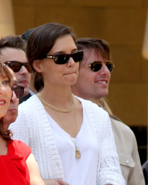 Katie Holmes e Tom Cruise — Fotografia de Stock