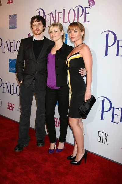 James McAvoy, Reese Witherspoon & Christina Ricci — Photo