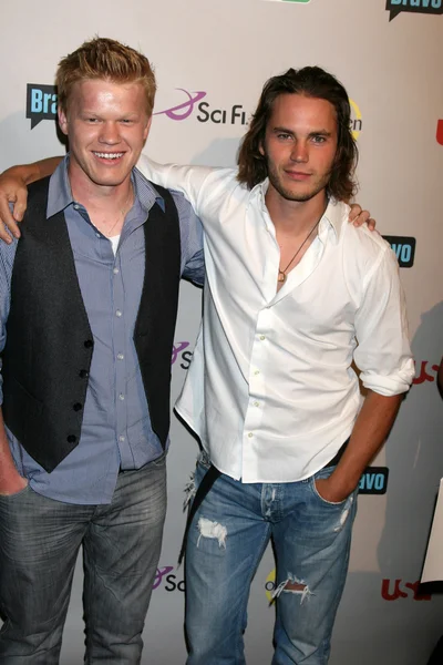 Jesse plemons, kitsch taylor — Foto Stock