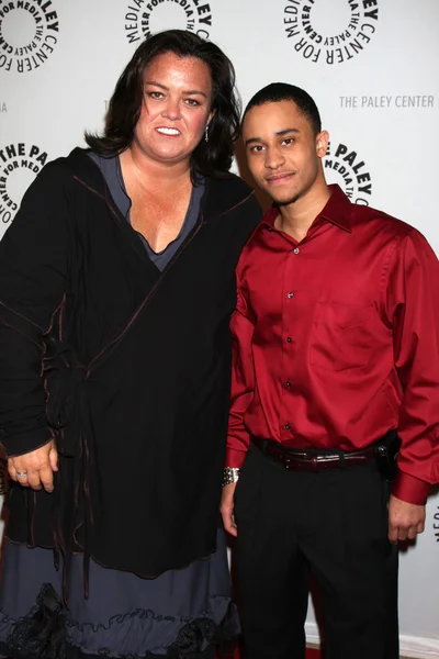Phillip Johnson and Rosie O'Donnell — Stock Photo, Image