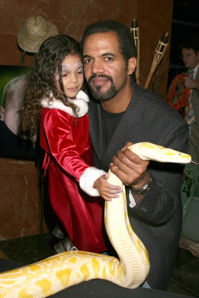 Kristoff St John, his daughter Lola — Stock Photo, Image