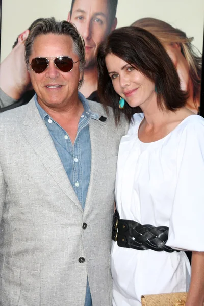 Don Johnson ve karısı Kelley Phleger Johnson — Stok fotoğraf