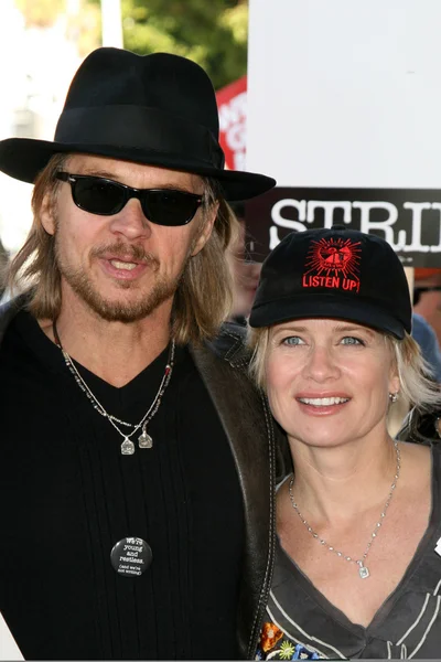 Stephen Nichols idealna Mary Beth Evans — Zdjęcie stockowe