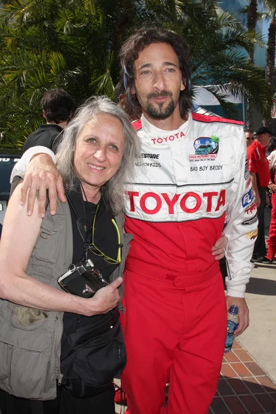 Sylvia plachy, hijo adrien brody —  Fotos de Stock