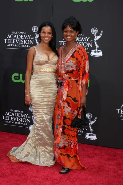 Victoria Rowell and Tonya Lee Williams — Stock Photo, Image