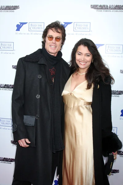 Ronn Moss, Devin Devasquez — Photo