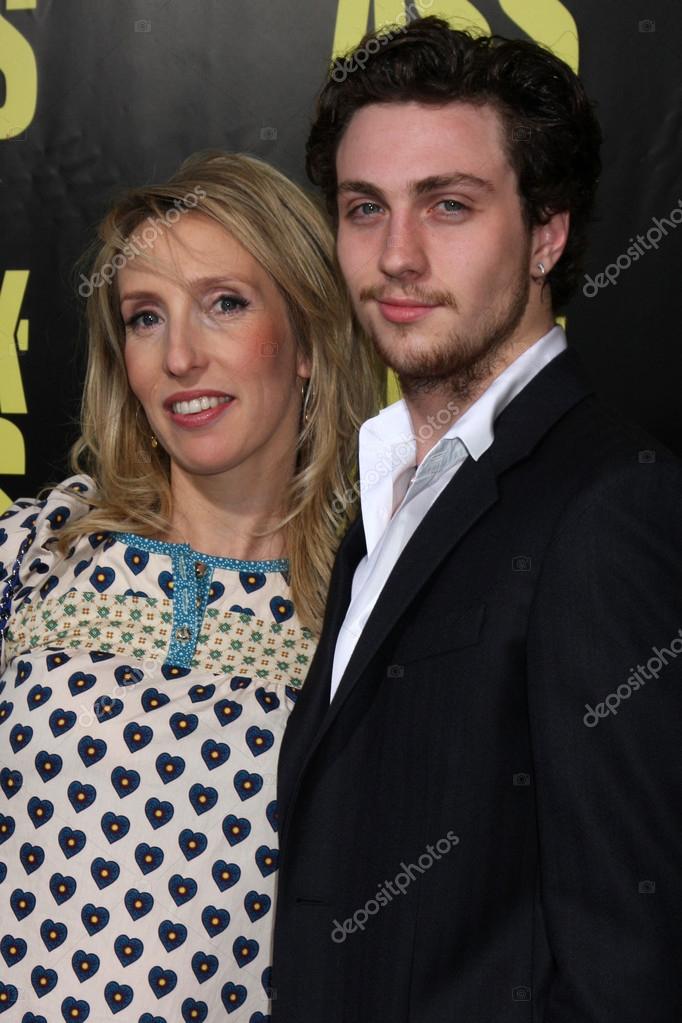 Sam Taylor Wood, Aaron Johnson arrives at the 