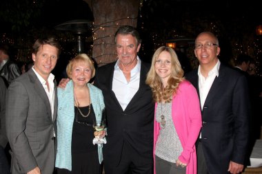 Brad Bell, Lee Bell, Eric Braeden, Laurelee Bell, Bill Bell Jr