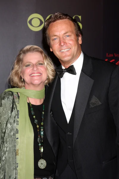 Doug Davidson & ženou Cindy — Stock fotografie